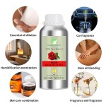 Rose Oil Manufacturer - Hot Sale 1kg Canister Natural Rose Pure Essential Oil Sweet Fresh Odor