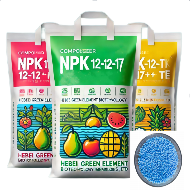 NPK 12-12-17 Compound Fertilizer 12-12-17+6S+1Zn in Stock