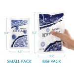 Mini Ice Packs Supplier - Best Selling Custom Mini Ice Packs Disposable Instant Cold