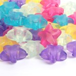 Star Ice Cubes Factory - 40 Pack Reusable Star Shape Plastic Ice Cubes Cold Drinks