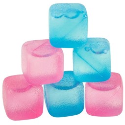 Drink Ice Cubes Manufacturer - Hot Selling BAP Free Colorful Reusable Washable Plastic