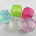 Plastic Ice Cubes Manufacturer - Reusable Plastic Ice Cubes Custom Shape Artificial Clear