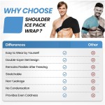 Shoulder Ice Pack Factory - Trend Product Custom Reusable Double Layer Gel Shoulder Pack