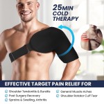 Shoulder Wrap Manufacturer - Best Selling Custom Reusable Hot Cold Compression Shoulder Wrap