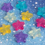 Star Ice Cubes Factory - 40 Pack Reusable Star Shape Plastic Ice Cubes Cold Drinks