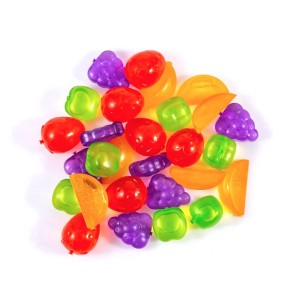 Plastic Ice Cubes Manufacturer - Best Selling Custom Reusable Fruit Shaped Plastic Ice