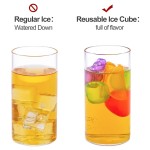 Plastic Ice Cubes Manufacturer - Best Selling Custom Reusable Fruit Shaped Plastic Ice