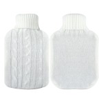 Rubber Bag Supplier - Wholesale Custom Hot Water Bottle Rubber Bag With Plush Cover