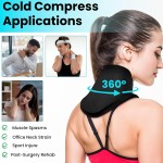 Neck Ice Pack Factory - Best Selling Custom Hot Cold Compress Reusable Gel Neck Wrap