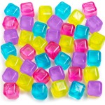 Plastic Ice Supplier - Hot Selling Wholesale BAP Free Reusable Plastic Ice Cube Drinking