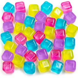 Plastic Ice Supplier - Hot Selling Wholesale BAP Free Reusable Plastic Ice Cube Drinking