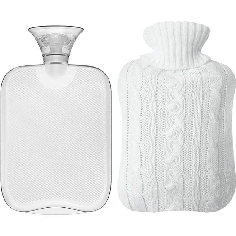 Rubber Bag Supplier - Wholesale Custom Hot Water Bottle Rubber Bag With Plush Cover