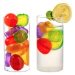 Plastic Ice Cubes Manufacturer - Best Selling Custom Reusable Fruit Shaped Plastic Ice