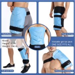 Hip Ice Pack Supplier - Trending Custom Hot Cold Gel Pack Hip Ice Wrap Pain Relief