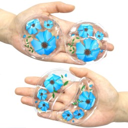 Eye Pad Supplier - Custom Reusable Cold Compress Ice Pack Gel Eye Pad for Beauty