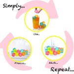 Drink Ice Cubes Manufacturer - Hot Selling BAP Free Colorful Reusable Washable Plastic