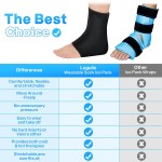 Ankle Ice Pack Factory - Best Selling Custom Reusable Cold Compress Ankle Foot Wrap