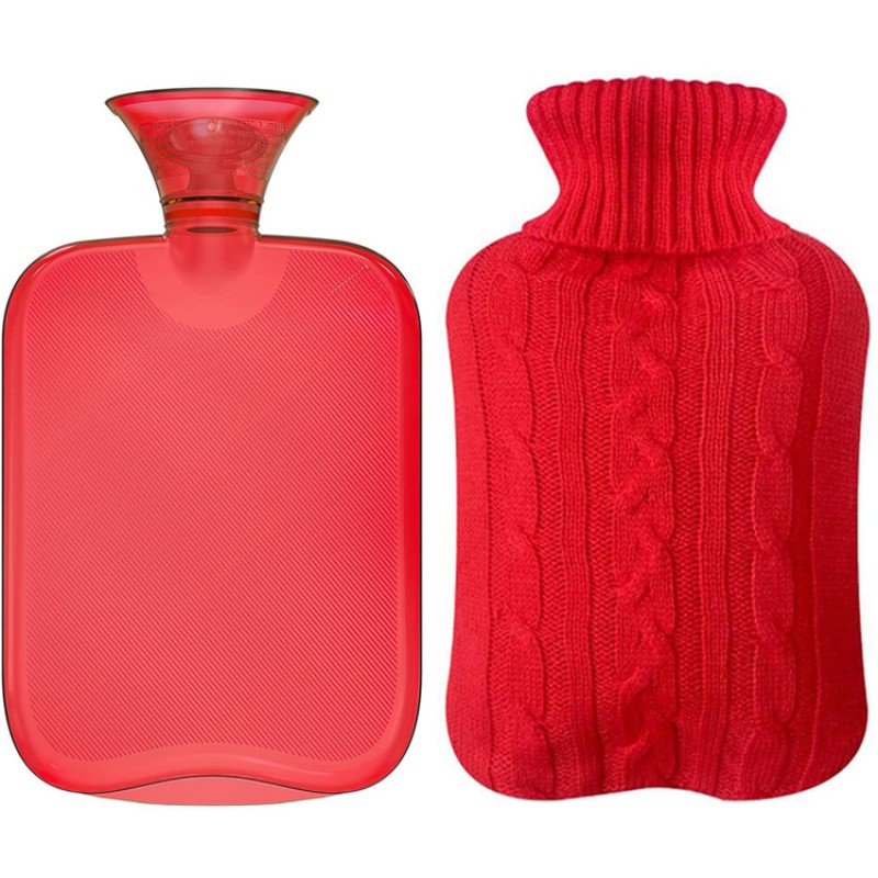 Water Bottle Factory - Custom Hot Water Bottle Reusable Hot Cold Water Bag With Cover