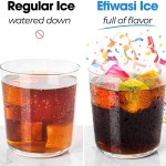 Star Ice Cubes Factory - 40 Pack Reusable Star Shape Plastic Ice Cubes Cold Drinks