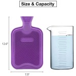 Water Bag Supplier - Best Selling Custom Hot Water Bag Natural Rubber Hot Water Bottle