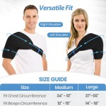 Shoulder Ice Pack Factory - Trend Product Custom Reusable Double Layer Gel Shoulder Pack