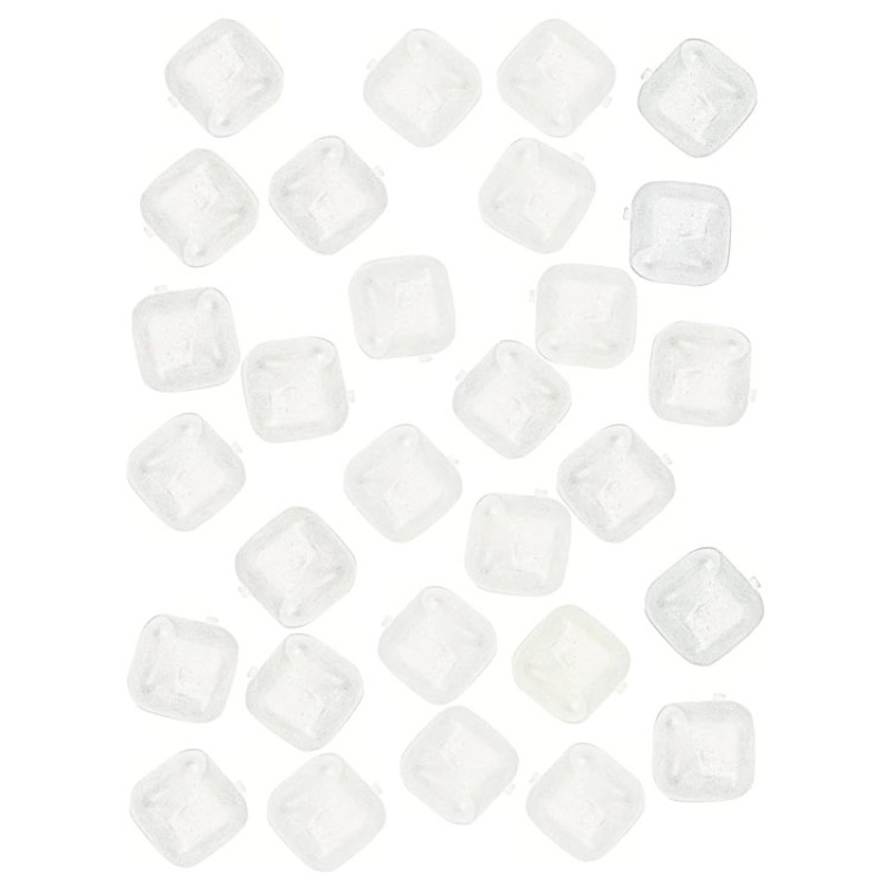 Clear Ice Cubes Manufacturer - Hot Selling Wholesale White Transparent Reusable Plastic