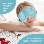 Eye Mask Manufacturer - Hot Selling Custom Cold Therapy Gel Bead Eye Mask Cooling