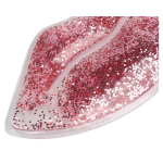Lip Ice Pack Supplier - Red Mini Lip Shaped Beauty Gel Glitter