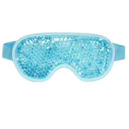 Eye Ice Mask Manufacturer - Gel Bead Mask with Holes Plush Backing