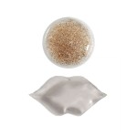 Lip Ice Pack Supplier - Red Mini Lip Shaped Beauty Gel Glitter