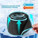 Migraine Relief Cap Manufacturer - Reusable Gel Ice Compression