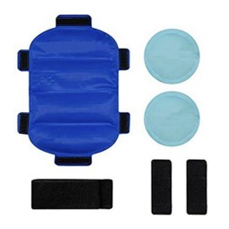 Cooling Pack Manufacturer - Polyester Fabric Rectangle Cooling Pack Reusable Gel Ice Pack