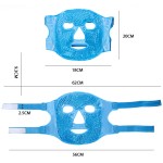 Eye Mask Manufacturer - Customized Logo Reusable Gel Beads Eye Mask Soft Plush Hot