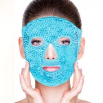 Eye Gel Mask Supplier - Full Face Eye Gel Mask Cooling Face Compress Pack Puffiness Relief