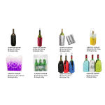 Wine Cooler Bag Supplier - Factory Supply Keep Wine Cooler Gel Ice Pack Bottle Bag