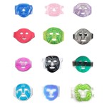 Face Mask Ice Pack Manufacturer - Flexible Cold Hot Gel Beads Face Mask Ice Pack Cooling