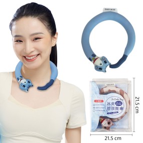 Ice Neck Ring Manufacturer - Ice Ring Neck Wearable TPU PCM Outdoor Indoor Dissipation