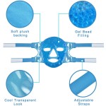 Face Mask Ice Pack Manufacturer - Flexible Cold Hot Gel Beads Face Mask Ice Pack Cooling