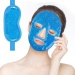 Face Mask Ice Pack Manufacturer - Flexible Cold Hot Gel Beads Face Mask Ice Pack Cooling