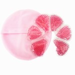 Nipple Ice Pack Factory - Reusable Nipple Gel Beads Ice Pack Hot Cold Therapy Breast Pad