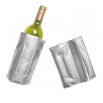 Wine Cooler Holder Supplier - Custom Reusable Gel Wine Bottle Cooling Holder Outdoor