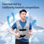 Cooling Vest Factory - PCM Summer Cooling Vest 3 Seconds Instant Cool Long Lasting Outdoor
