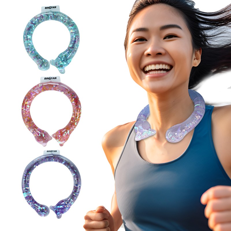Sequin Neck Cooler Manufacturer - Summer Outdoor Neck Cooler Personal Air Conditioner Sequin