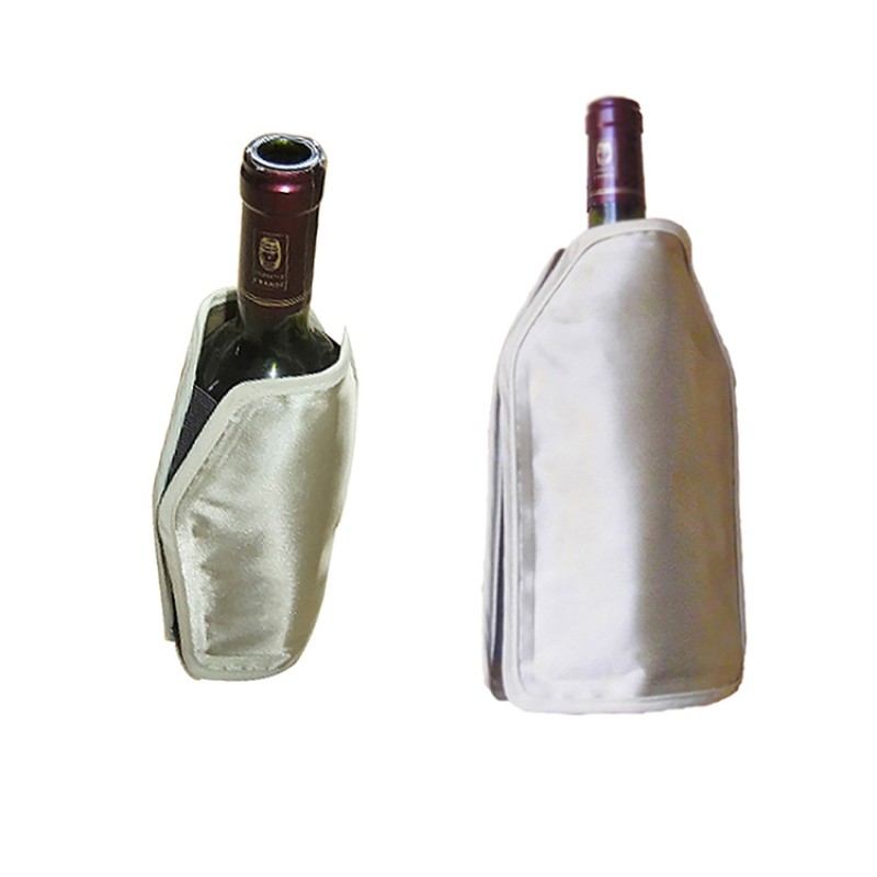 Wine Tote Bag Supplier - Gel Chiller Cold Cool Bag Beer Bottle Cooler Wine Carrier Bag