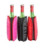 Wine Cooler Holder Supplier - Custom Reusable Gel Wine Bottle Cooling Holder Outdoor