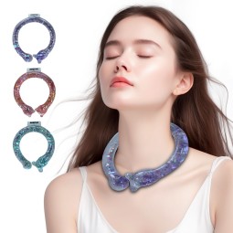 Pet Neck Cooler Factory - Neck Cooling Tube Cold Pack Neck Cooling Ring Ice Wraps Customized