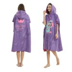 Beach Poncho Manufacturer - Custom Print Lightweight Beach Poncho Quick-drying Surf Poncho