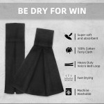 Football Towel Supplier - Football Towel Pure Cotton Quarterback Football Field Towel Hook