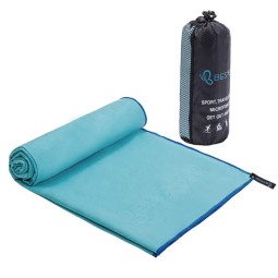 Bath Towel Manufacturer - Microfiber Beach Towels Bath Towel Stripe Absorbent Quick Dry