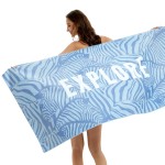 Beach Towel Factory - Microfiber Beach Towels Bath Towel Stripe Absorbent Quick Dry Set